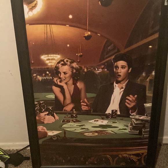 Monroe and Elvis Painting - Picture 1 of 1